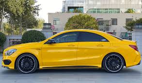 Yellow Car Wrap